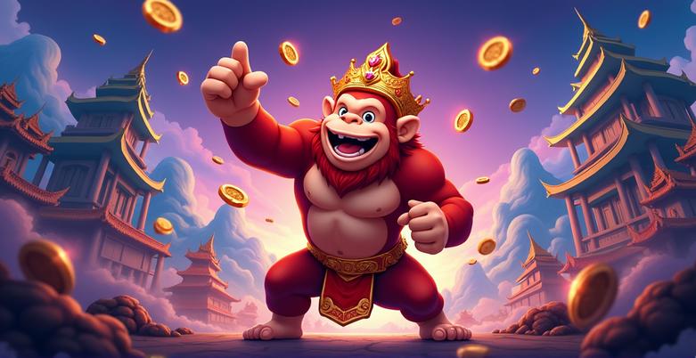 King Kong VIP promoting free spins for slot games